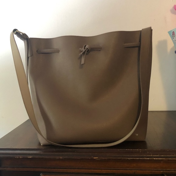 taupe purse